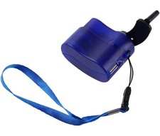 Caricatore a Dinamo Usb 500mAh per CELLULARE, Caricabatteria di Emergenza per te