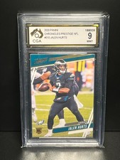 Jalen Hurts Philedelphia Eagles QB ROOKIE Chronicles Prestige 2020 Graded 9