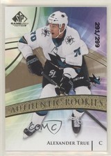 2020 SP Game Used Authentic Rookies Golden Burst 291/299 Alexander True #148 7l6