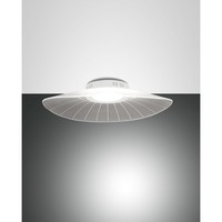 Led Deckenleuchte Vela, 24W, 3000K, 4000Lm, IP20, Smartluce Kompatibel, Weiß