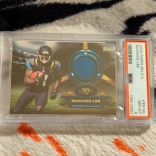 2014 Topps Relics Marqise Lee Relic Memorabilia #TR-ML PSA 8 Jaguars NFL