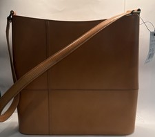 Etienne Aigner Brown Shoulder Bag genuine leather new with tags