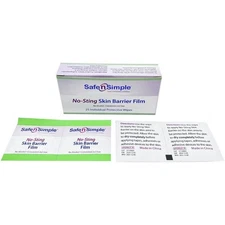 Skin Barrier Wipe Safe n Simple Individual Packet 2 X 2