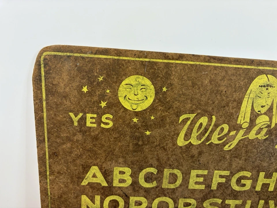 We-Ja Girl Talking Board 1940s Spirits Halloween Ghosts We Ja Ouija - Image 2 of 4