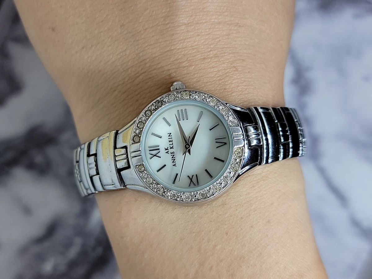 Anne klein stainless steel watch hot sale