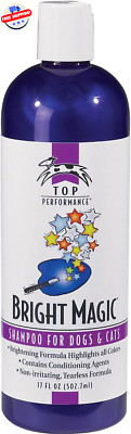 Bright Magic Dog Cat Shampoo Safe Puppy Kitten Bath 17oz Bottle Size