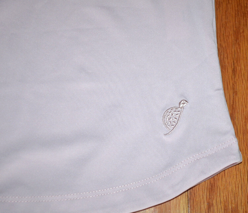 New Turtles & Tees Size- 7/8 Medium Girls Signature Cap Sleeve Polo Shirt Pink - Picture 3 of 9