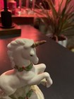 New Price 1982 Enesco Unicorn Chrismas Music Box Vintage — photo 3