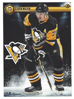 EVGENI MALKIN FATHEAD TRADEABLES PITTSBURGH PENGUINS DECAL STICKER 2018-19 #10