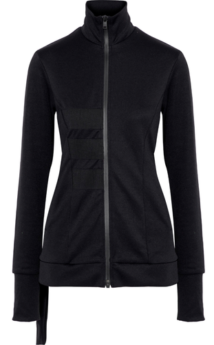 Adidas Y-3 by Yohji Yamamoto Trikot Jacke Sweatshirt Rippbündchen schwarz Gr. L - Bild 1 von 5