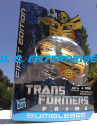 TOMY HASBRO TRANSFORMERS PRIME DELUX BUMBLEBEE FIRST EDITION SCOUT NIB CHINA2011