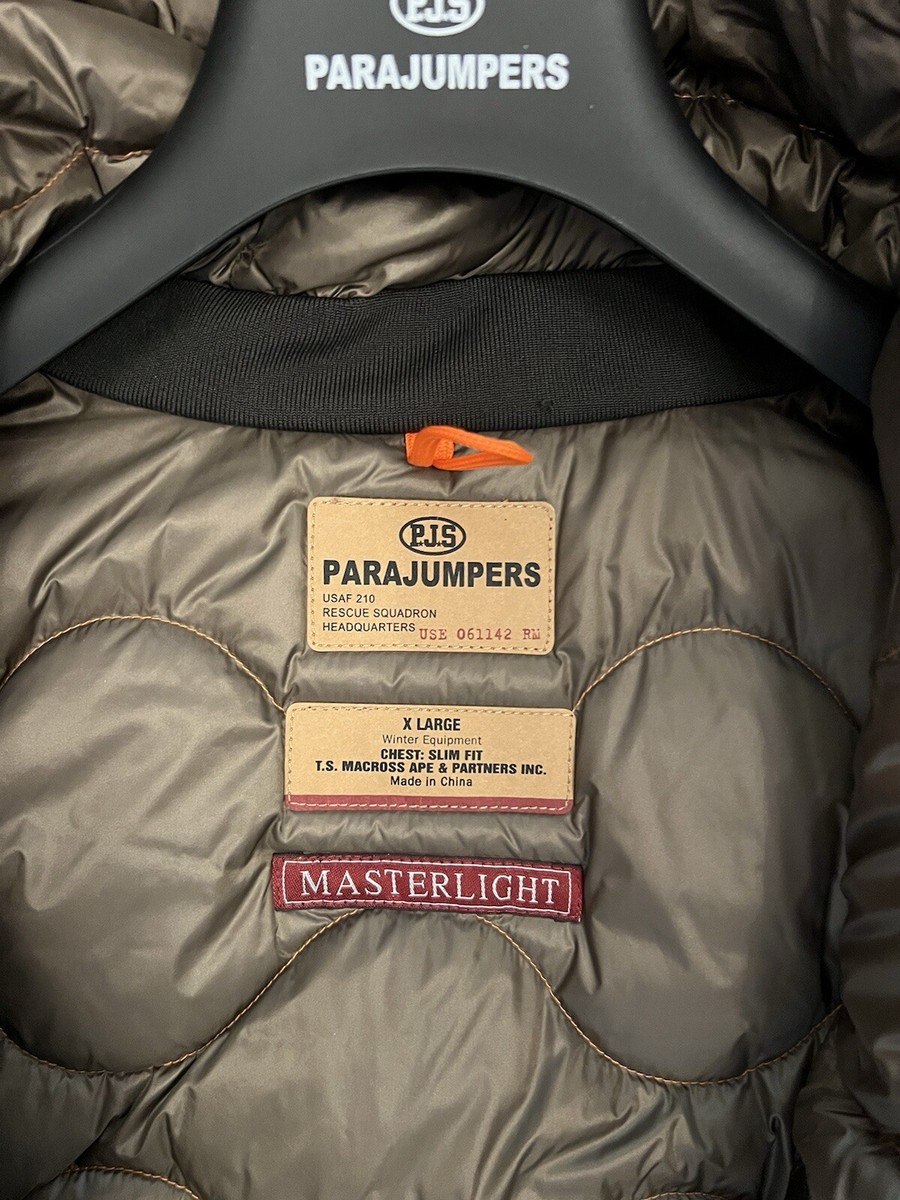 Men's Parajumpers Right Hand Jacket With Fur Size XL | eBay