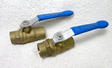 Lot of 2 Jamesbury Ball Valve 3/4" Sweat 600CWP SER.300