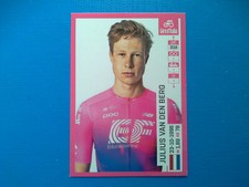 Figurina Ciclismo Panini 102 GIRO D'ITALIA n.191 Van Den Berg Education First