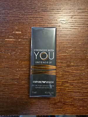Stronger With You Intensely Emporio Armani Eau De Parfum 0.5 Fl Oz/15 Ml. Sealed