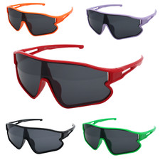 Sonnenbrille Sportbrille Jungen Fahrradbrille Radbrille Kinderbrille ca 8 - 12j