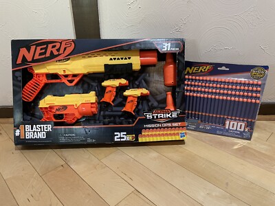 NERF Alpha Strike Mission Ops Set w/ 100 Extra Darts