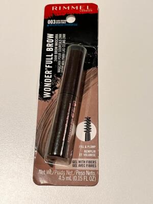 RIMMEL LONDON WONDER´FULL BROW 003 DARK BROWN 24 HR BROW MASCARA *SEE VARIATIONS
