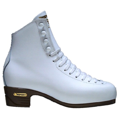 Risport Laser White Womens Figure Skate Boot eBay