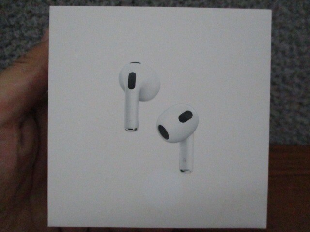 Apple AirPods 3rd Generation EMPTY BOX ONLY With Manual & Inserts