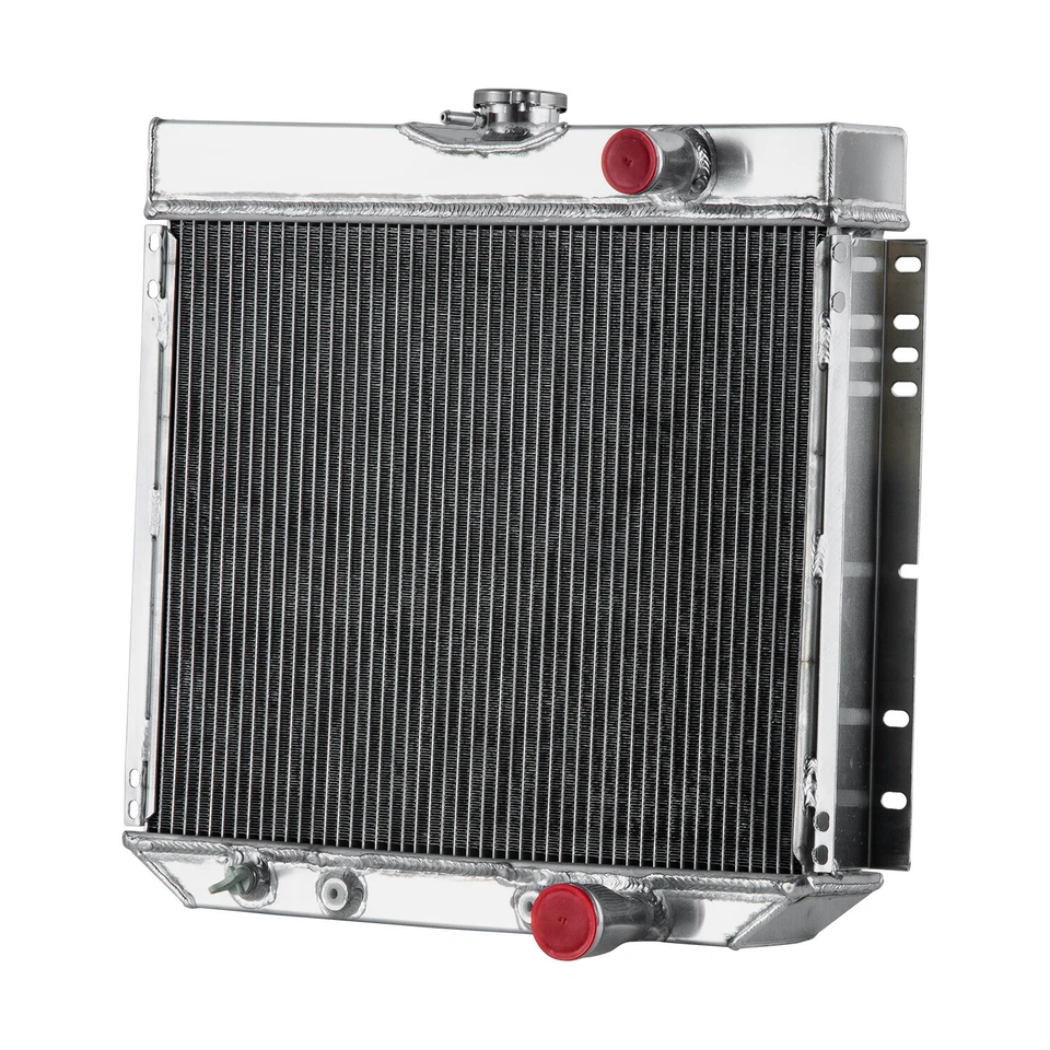 3 Row Aluminum Radiator fit 67-1970,68 Ford Mustang Falcon/ Mercury Cougar L6 V8 - Image 3 of 4