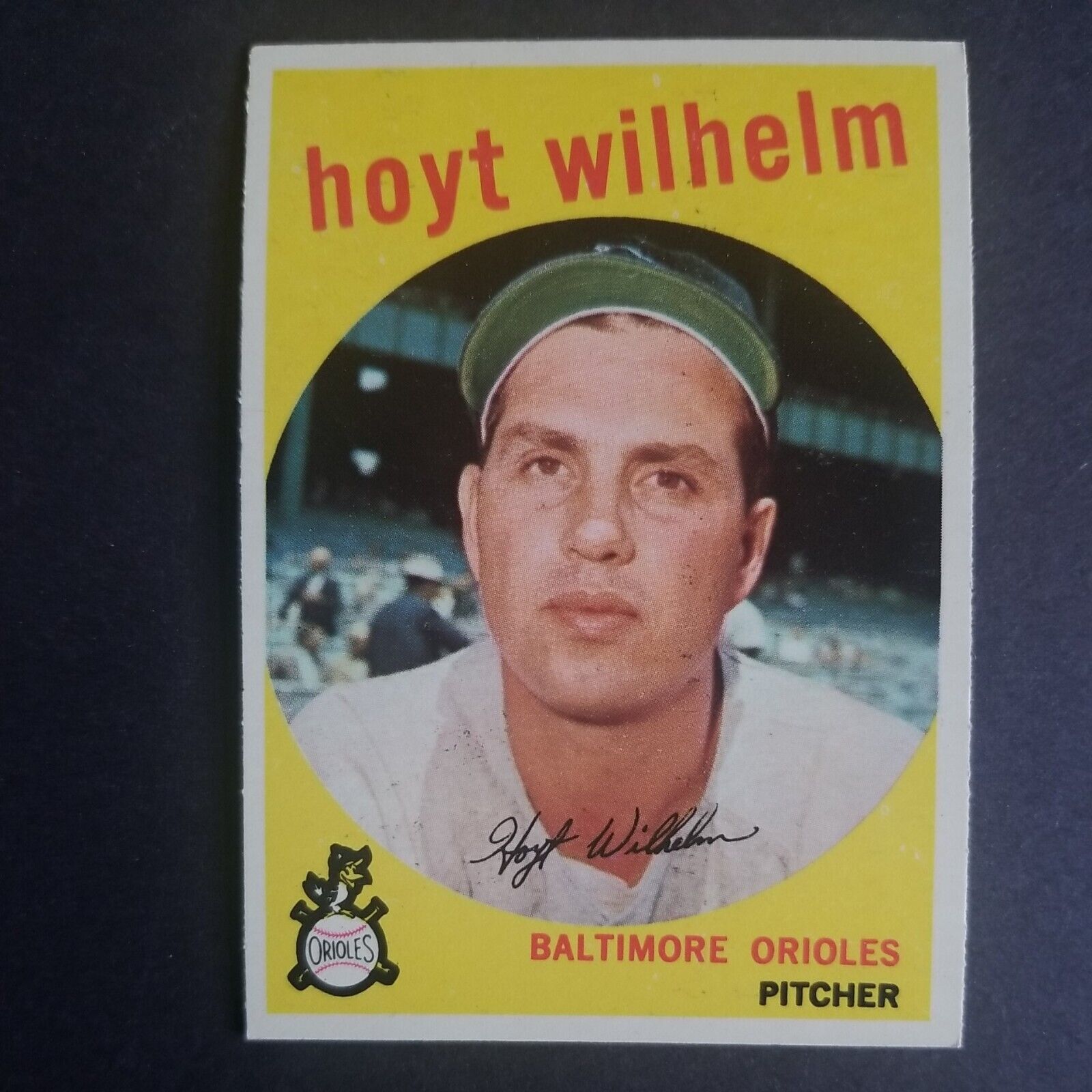 Hoyt Wilhelm 1959 Topps #349 ExNm/Mn