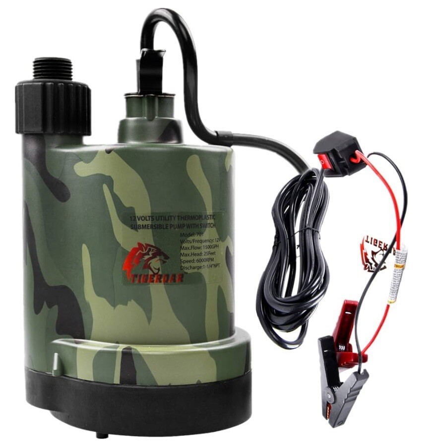 TIGEROAR 12V Submersible Pump