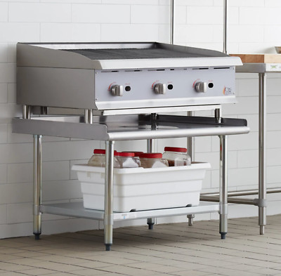 Stainless Steel Table 30'' x 36'' Commercial Mixer Grill Oven Equipment Stand