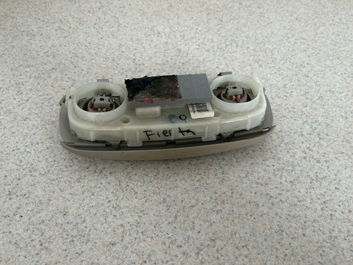 2011-2017 FORD FIESTA S REAR INTERIOR OVERHEAD DOME MAP LIGHT BEIGE OEM - Picture 3 of 4