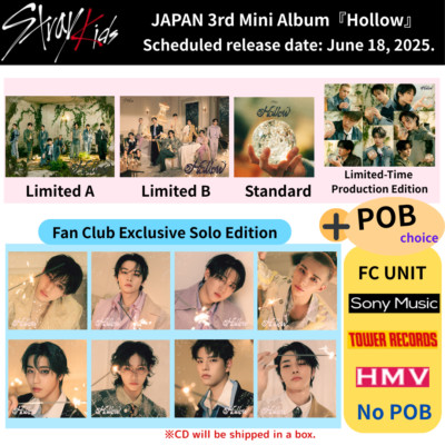 STRAY KIDS JAPAN 3rd MINI ALBUM 