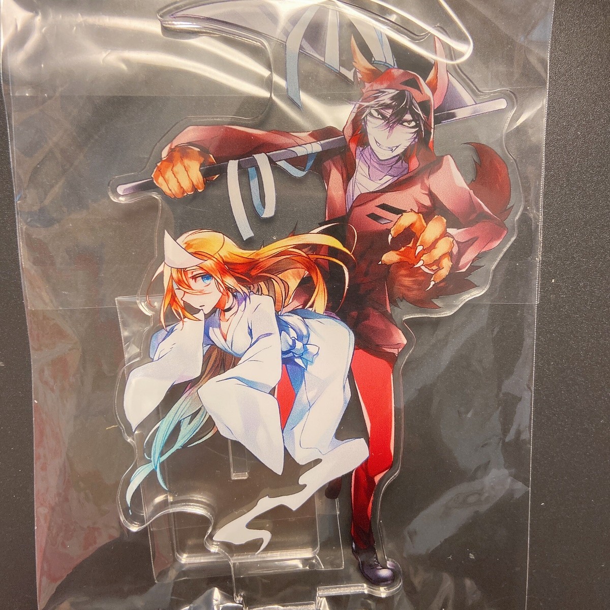 Rare Angels of Death Acrylic Stand Zack Rachel Set LED Horror