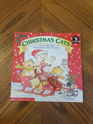 Christmas Cats by Jean Marzollo 1997 Paperback Children's Cartwheel Book (L2)