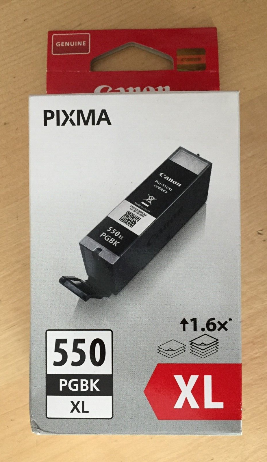 Genuine Canon Ink - PGI-550 XL BLACK - MG5550 MG5650 (INC VAT) BOXED