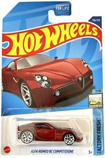 HOT WHEELS ALFA ROMEO 8C COMPETIZIONE FACTORY FRESH