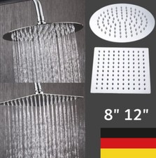 Duschkopf Edelstahl Kopfbrause Regendusche Re...