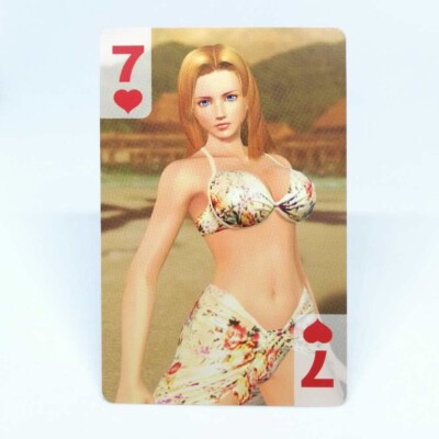 7 Tina Heart DEAD OR ALIVE Extreme 2 Playing Cards KOEI TECMO JAPAN GAME