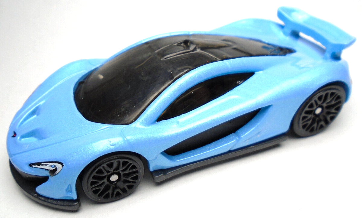 2024 HOT WHEELS MCLAREN P1 BLUE 1:64 DIECAST 2 3/4