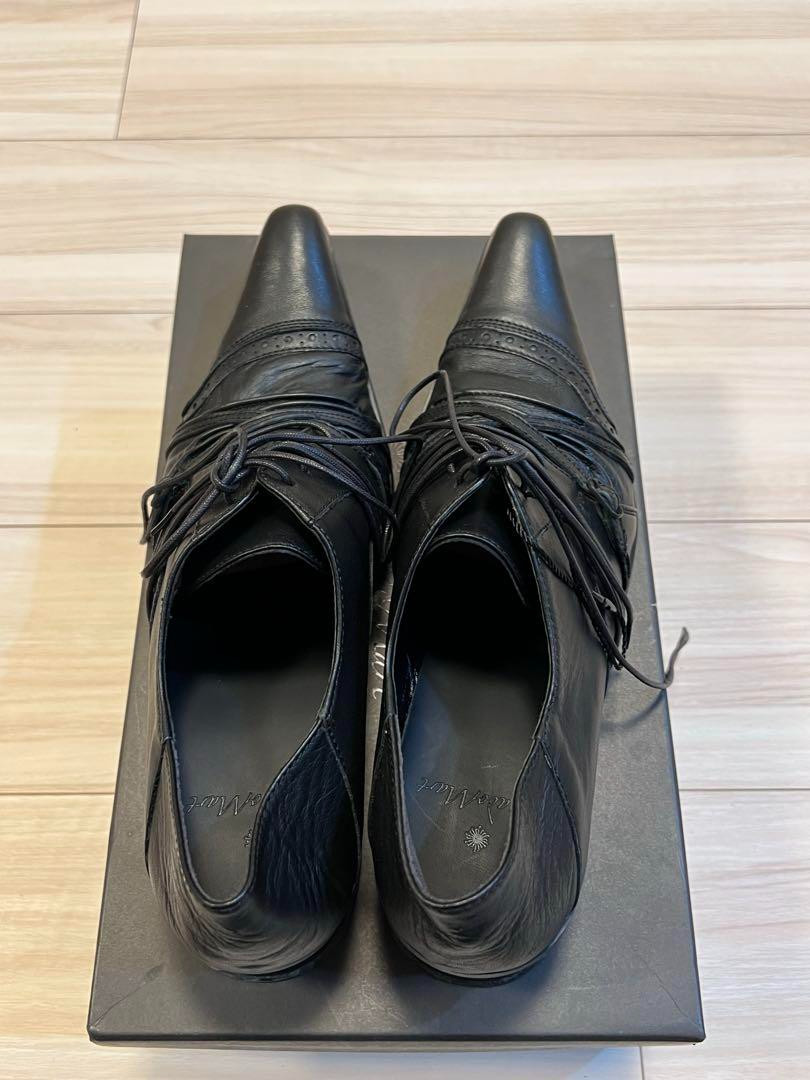 靴 tornade mart pointed toe shoes Tornado Mart Dress shoes TFS-2504 Black Leather Pointed toe