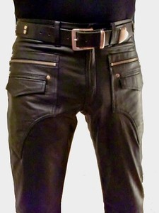 designer leather pants