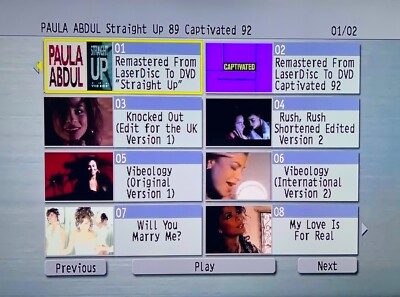 PAULA ABDUL Straight Up '89 & Captivated '92 (Remastered