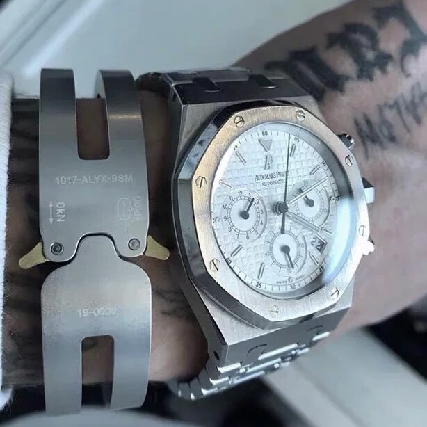 バングル　1017-ALYX-9SM BestEdition 1017 ALYX 9SM Tech wear Space Aluminum Bracelet