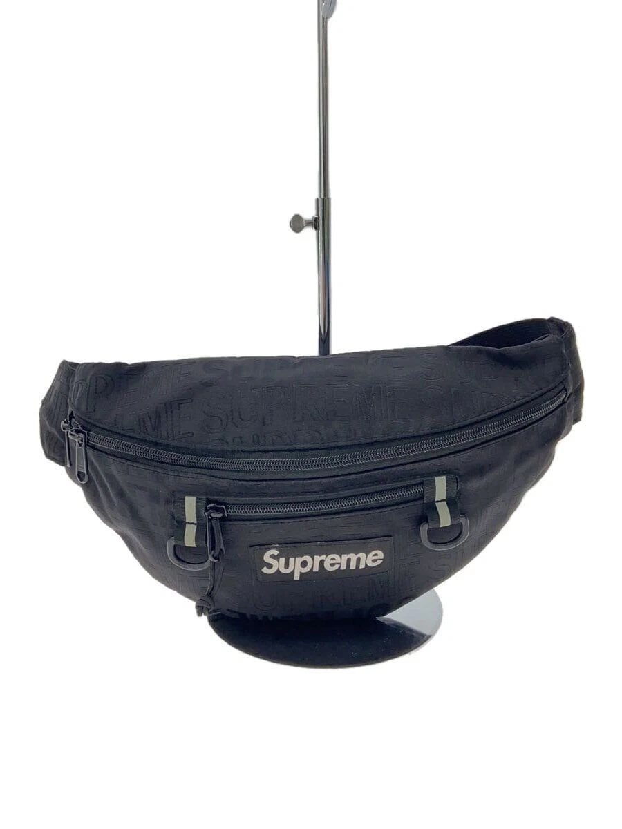 Sac bandoulière Supreme noir motif total occasion