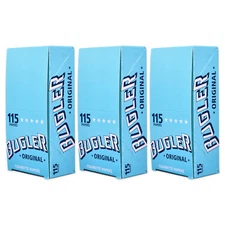 Bugler Rolling Papers Single Wide Cigarette Paper 8280 Leaves (3 Display Boxes)