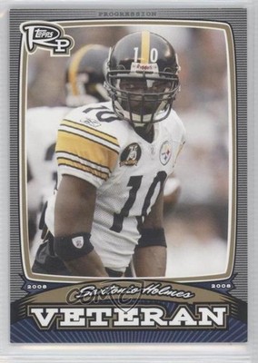 2008 Topps Rookie Progression Veterans Gold 23/199 Santonio Holmes #PV-SH 0e1