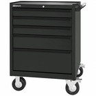 Kennedy 295Mpbk Maintenance Pro(Tm) Rolling Tool Cabinet, 5 Drawer, Black