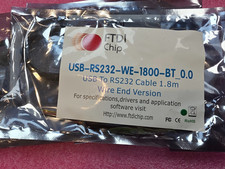 FTDI Chip USB-RS232-WE-1800-BT 0.0 CABLE USB RS232 WIRE END 1.8M usb to rs232