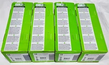 LOT Of 4 GENUINE OEM LEXMARK 24B6186 BLACK TONER CARTRIDGE XM3150 M3150