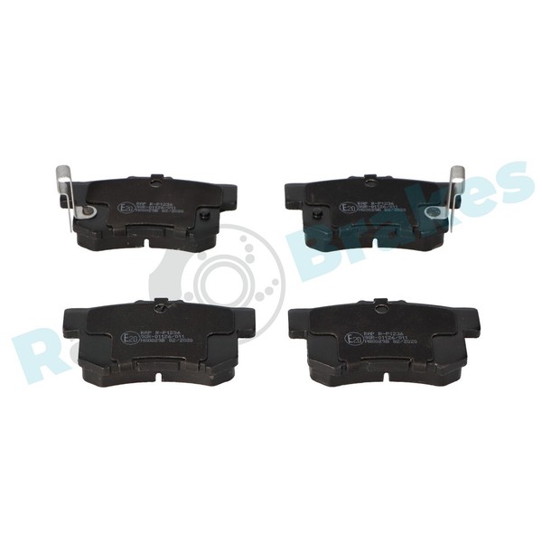 Bremsbelagsatz Scheibenbremse RAP Brakes R-P1236 FüR Suzuki Swift 3 MZ EZ RS416-image