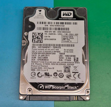 WD Scorpio Black 750GB 2.5" Laptop Hard Drive WD7500BPKT Low Hours (5)  - Tested