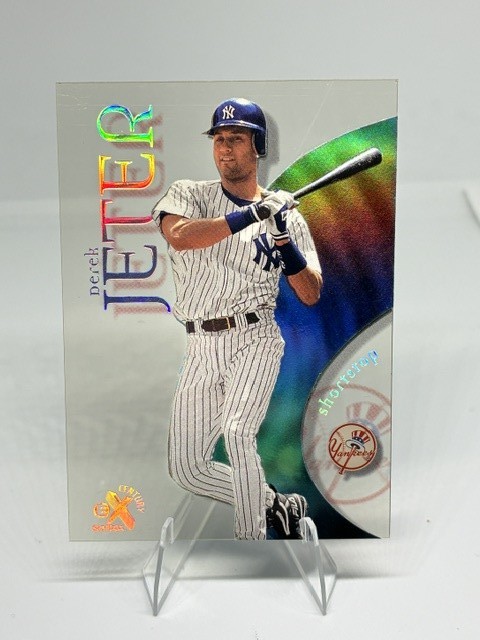 1999 SkyBox E-X Century Derek Jeter #9 Acetate New York Yankees